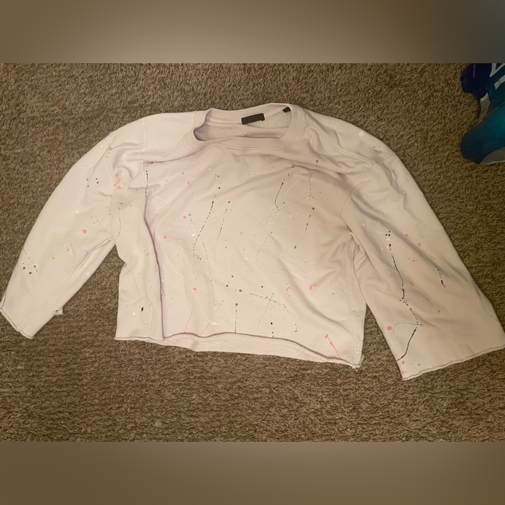 NWOT Atm cropped sweatshirt